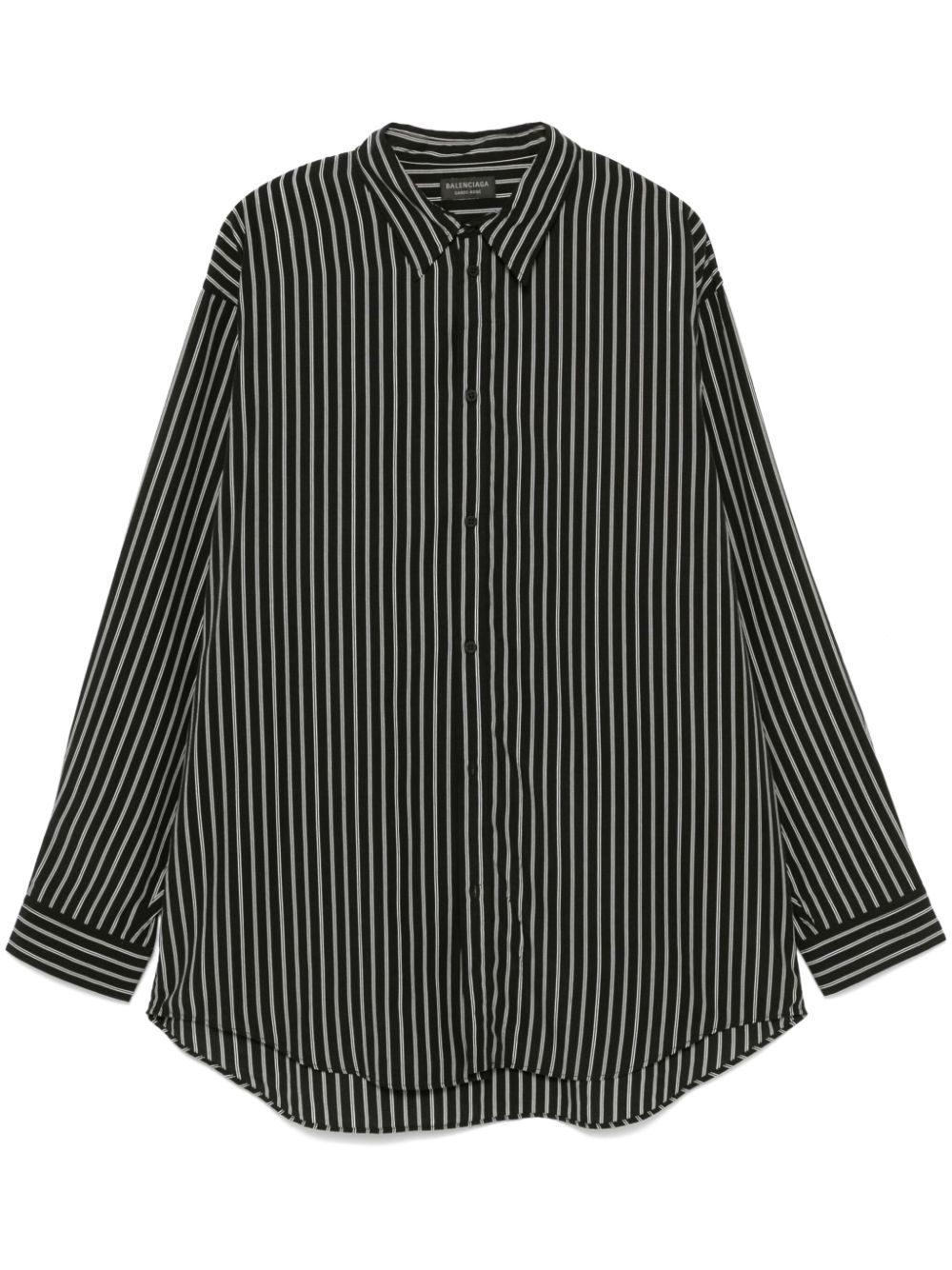 Balenciaga striped shirt - Black