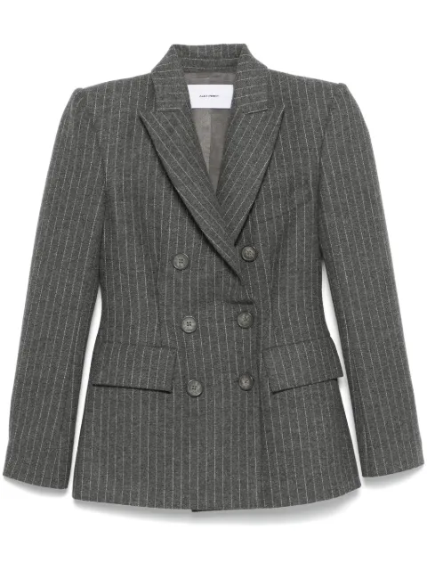 Alex Perry pinstriped double-breasted blazer