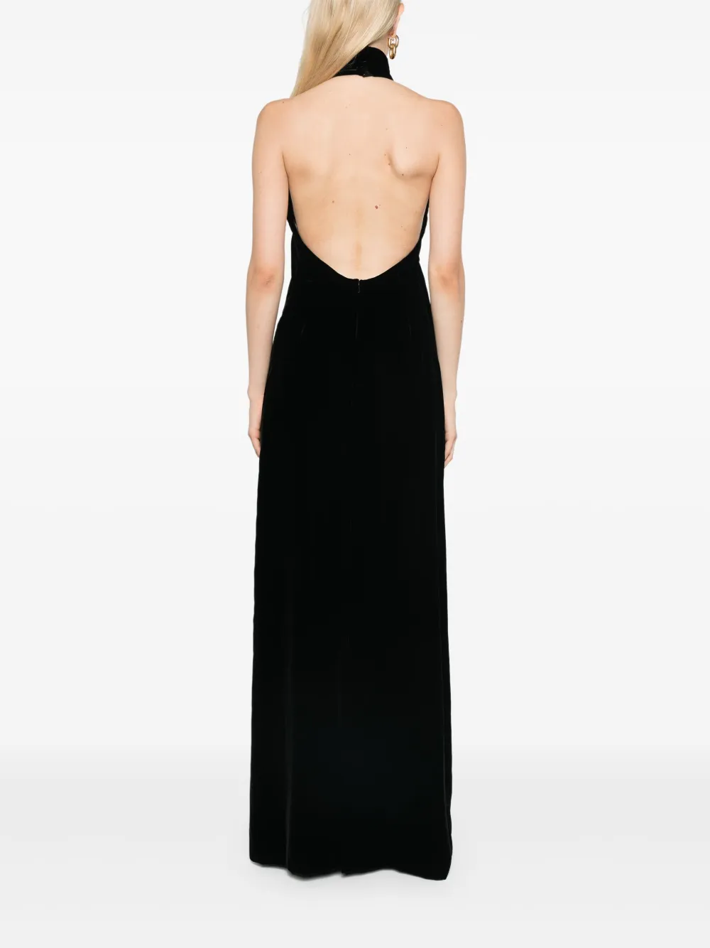Max Mara Armida maxi-jurk Zwart