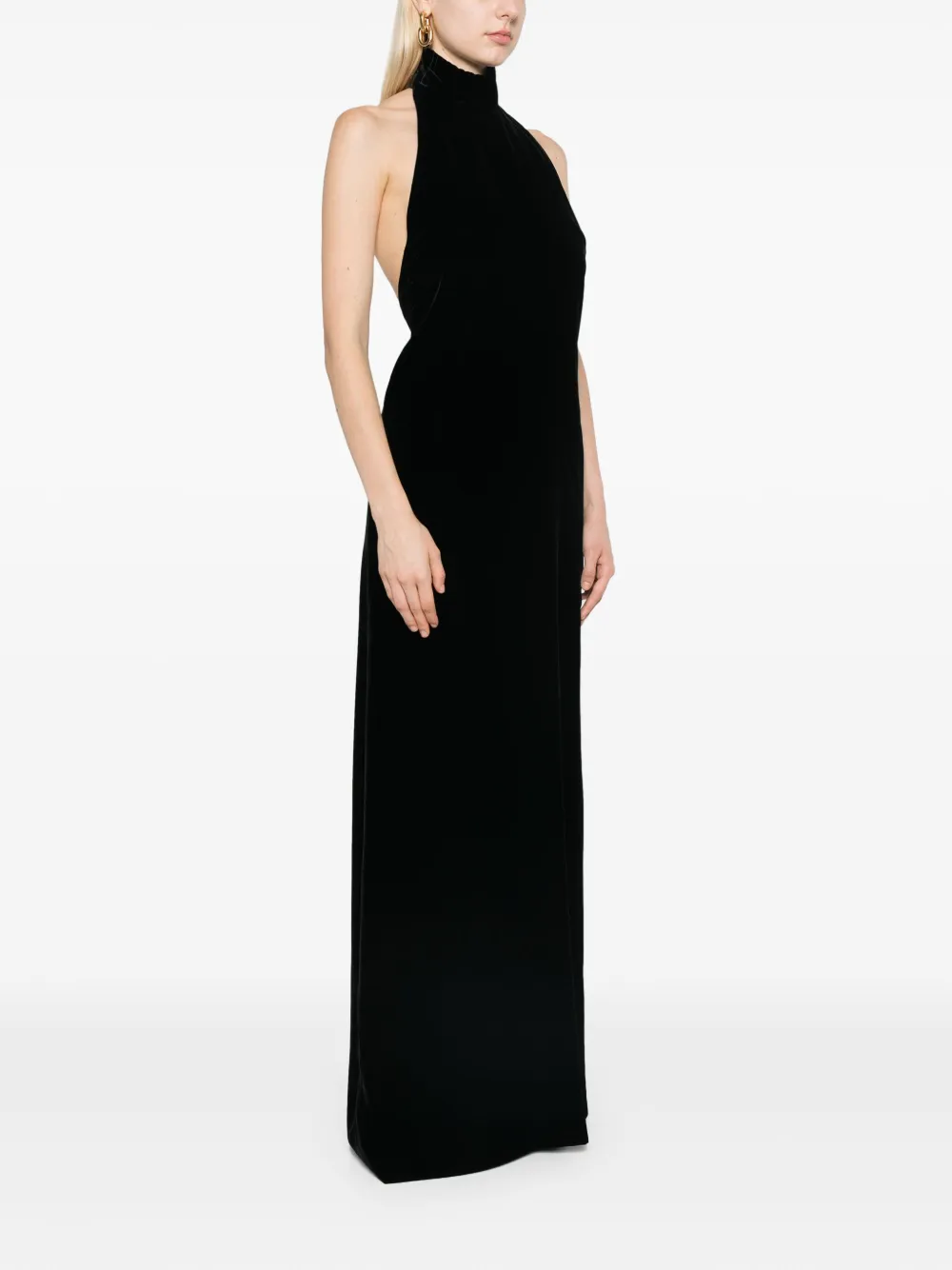 Max Mara Armida maxi-jurk Zwart