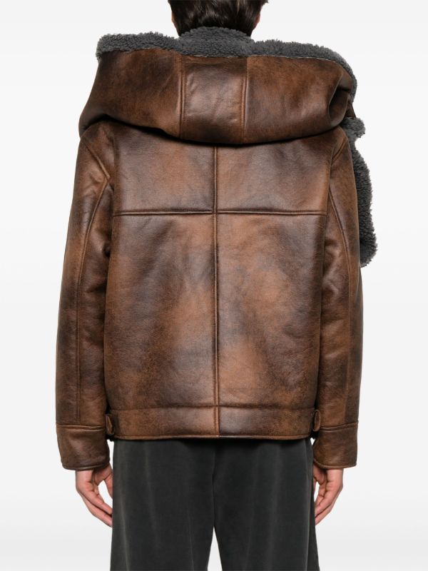 Y/Project Aviator Jacket | Brown | FARFETCH UK