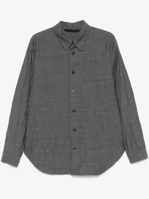 Forme D'expression chemise à effet froissé
