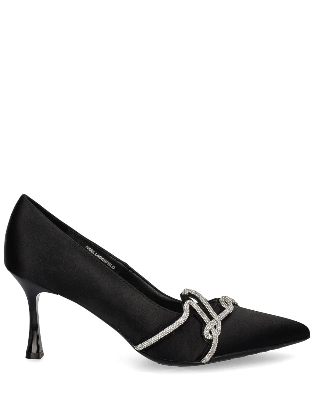 Karl Lagerfeld 80mm Sienna pumps Black