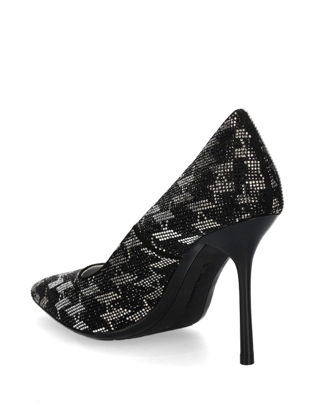 Karl Lagerfeld 70mm Sarabande II pumps Black