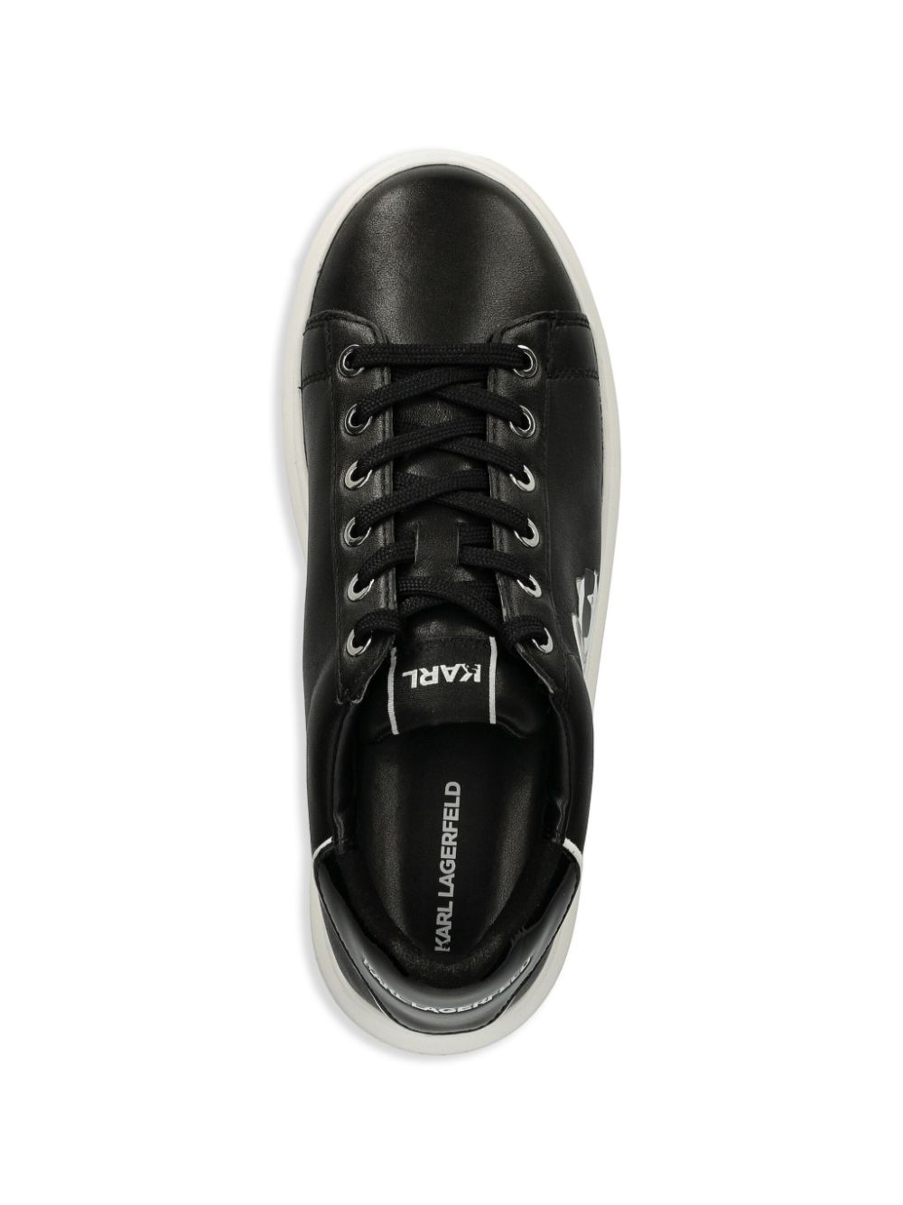 Karl Lagerfeld Kapri Twin leather sneakers Black