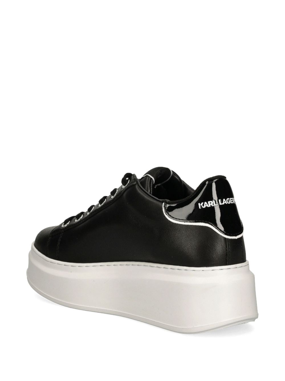 Karl Lagerfeld Kapri Twin leather sneakers Black