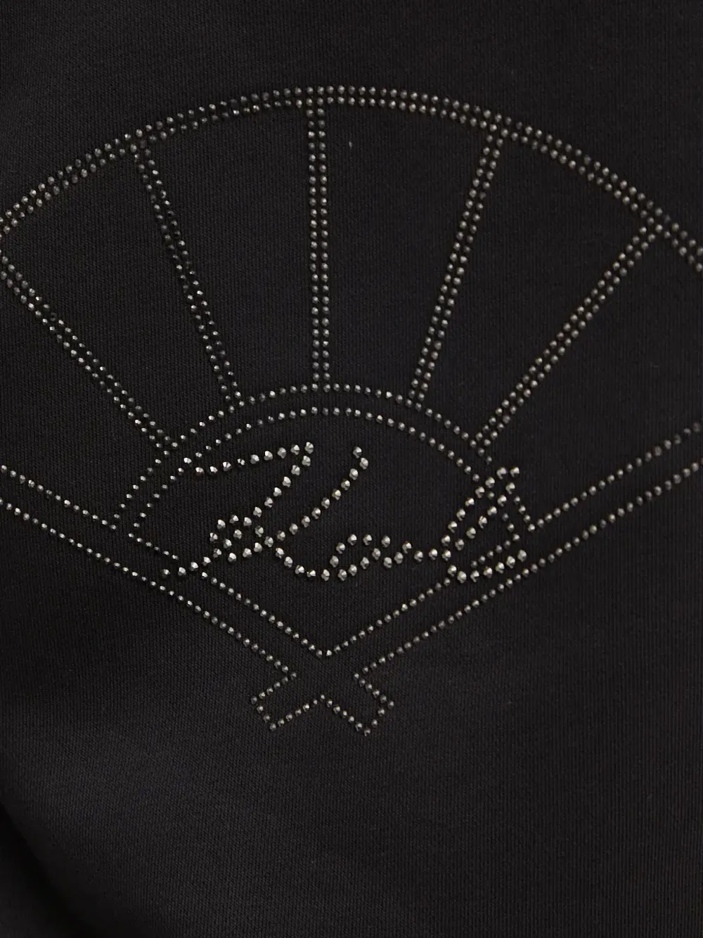 Karl Lagerfeld Sweater met verfraaid detail Zwart