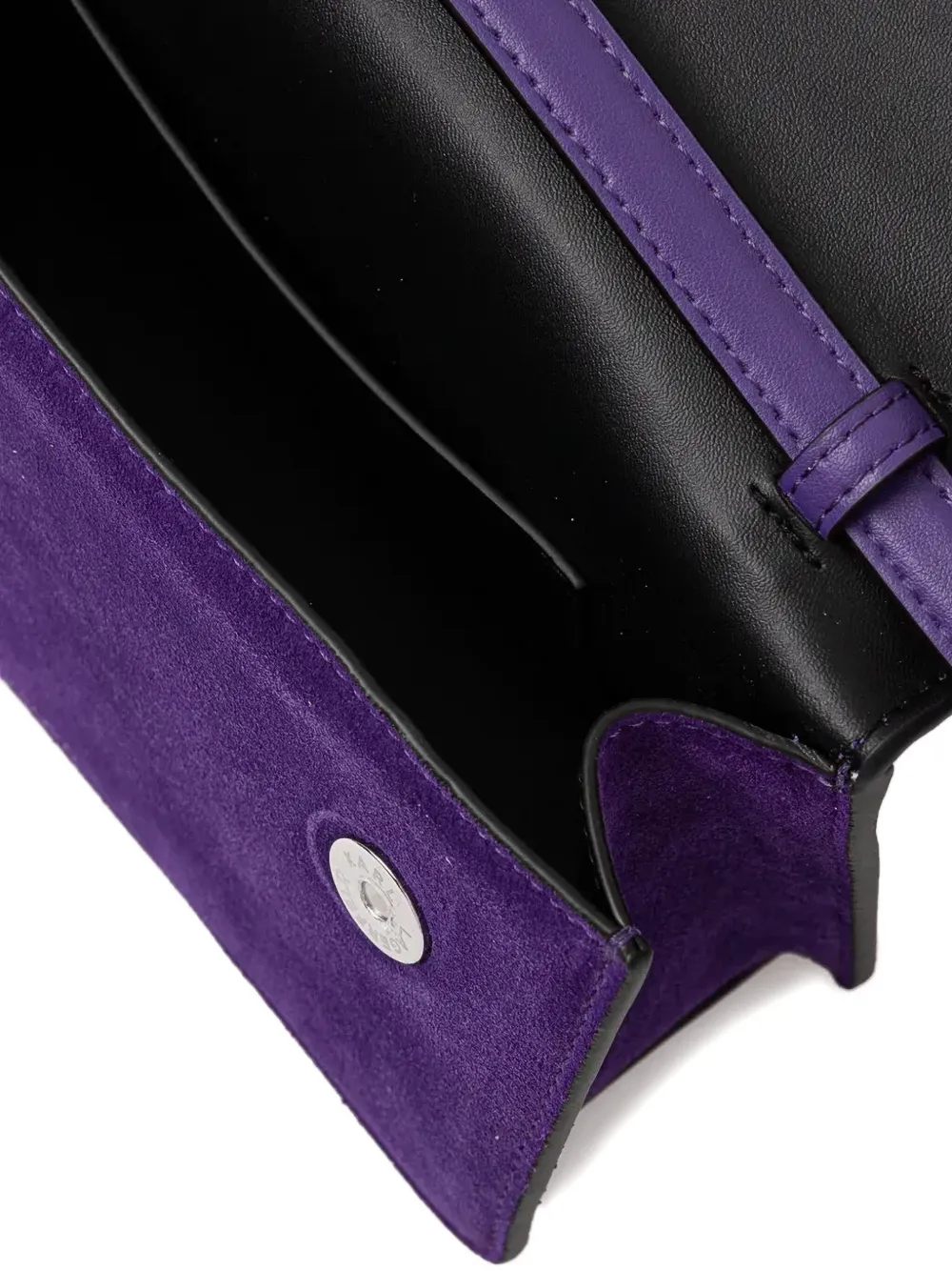 Karl Lagerfeld K Seven crossbodytas met kettingdetail Paars