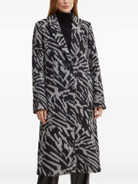 Karl Lagerfeld patterned coat