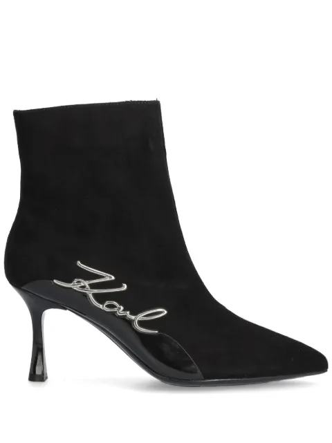 Karl Lagerfeld 80mm Sienna boots