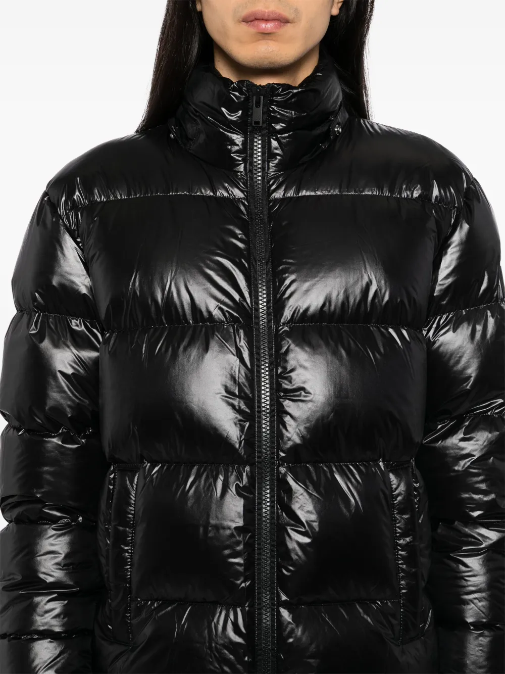 Moose Knuckles Kings Puffer Jacket Black FARFETCH HK