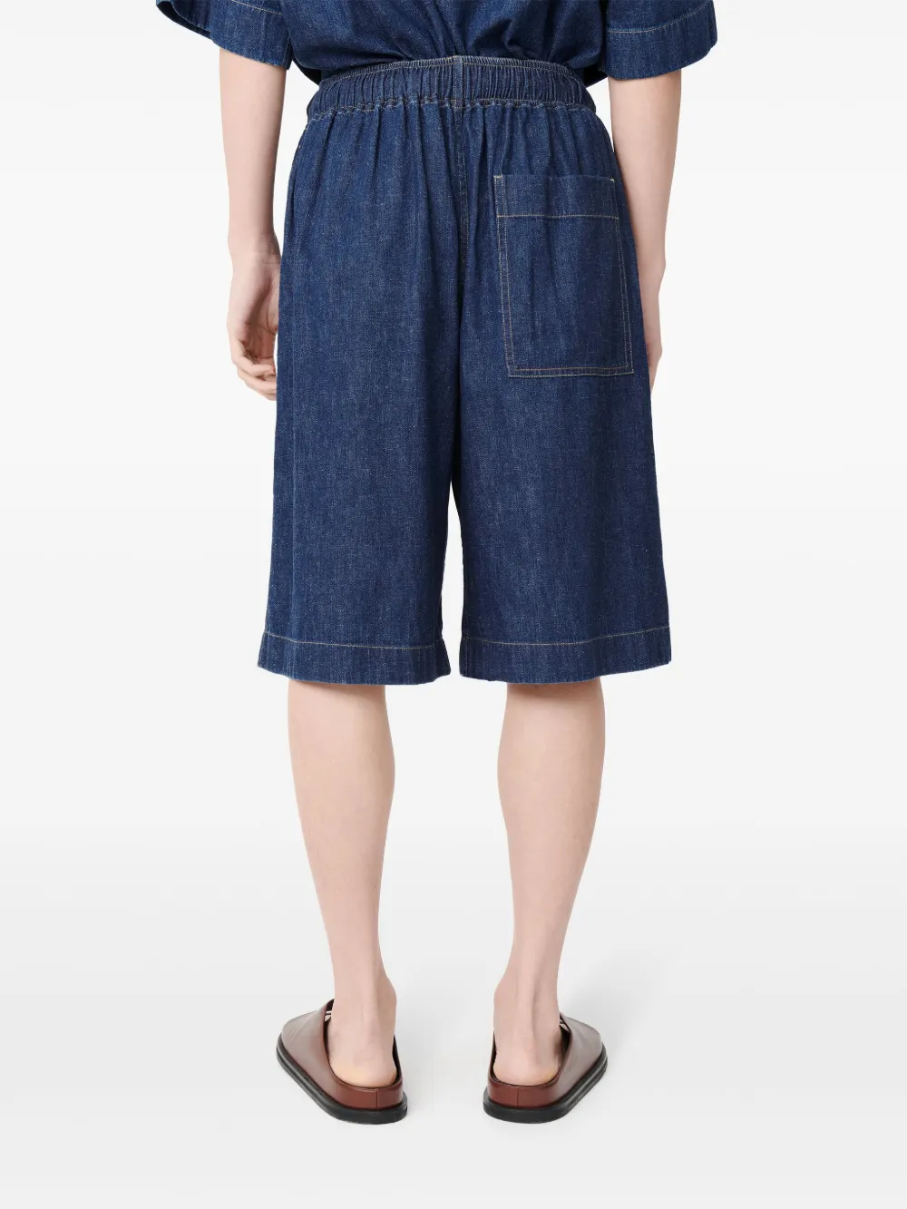 Studio Nicholson Ossi shorts Blauw