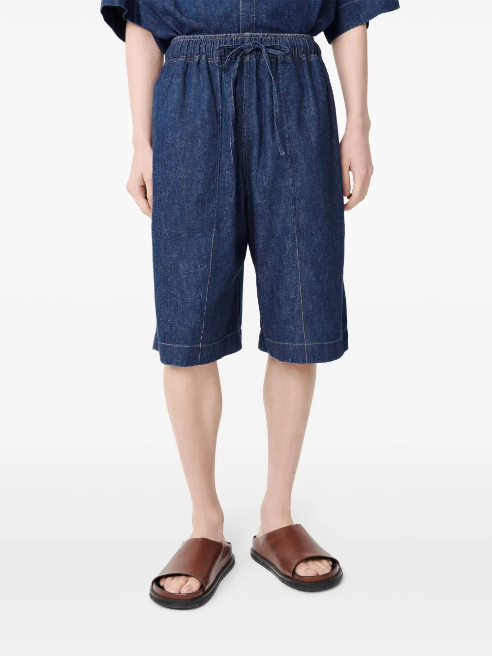 Studio Nicholson Ossi shorts Blauw