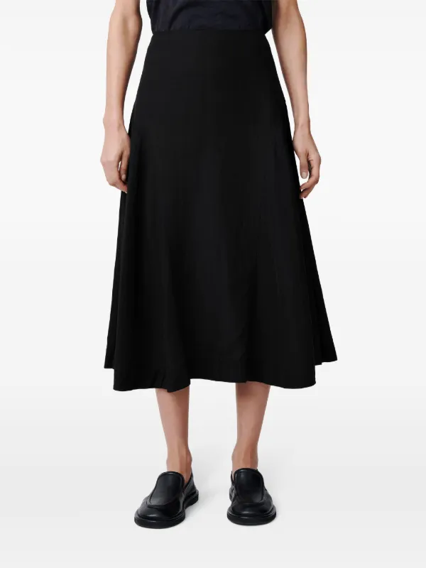 Studio Nicholson Centro Skirt | Black | FARFETCH