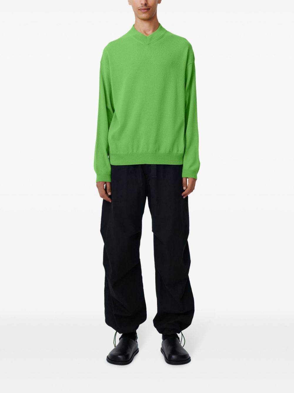 Studio Nicholson Roth sweater - Groen