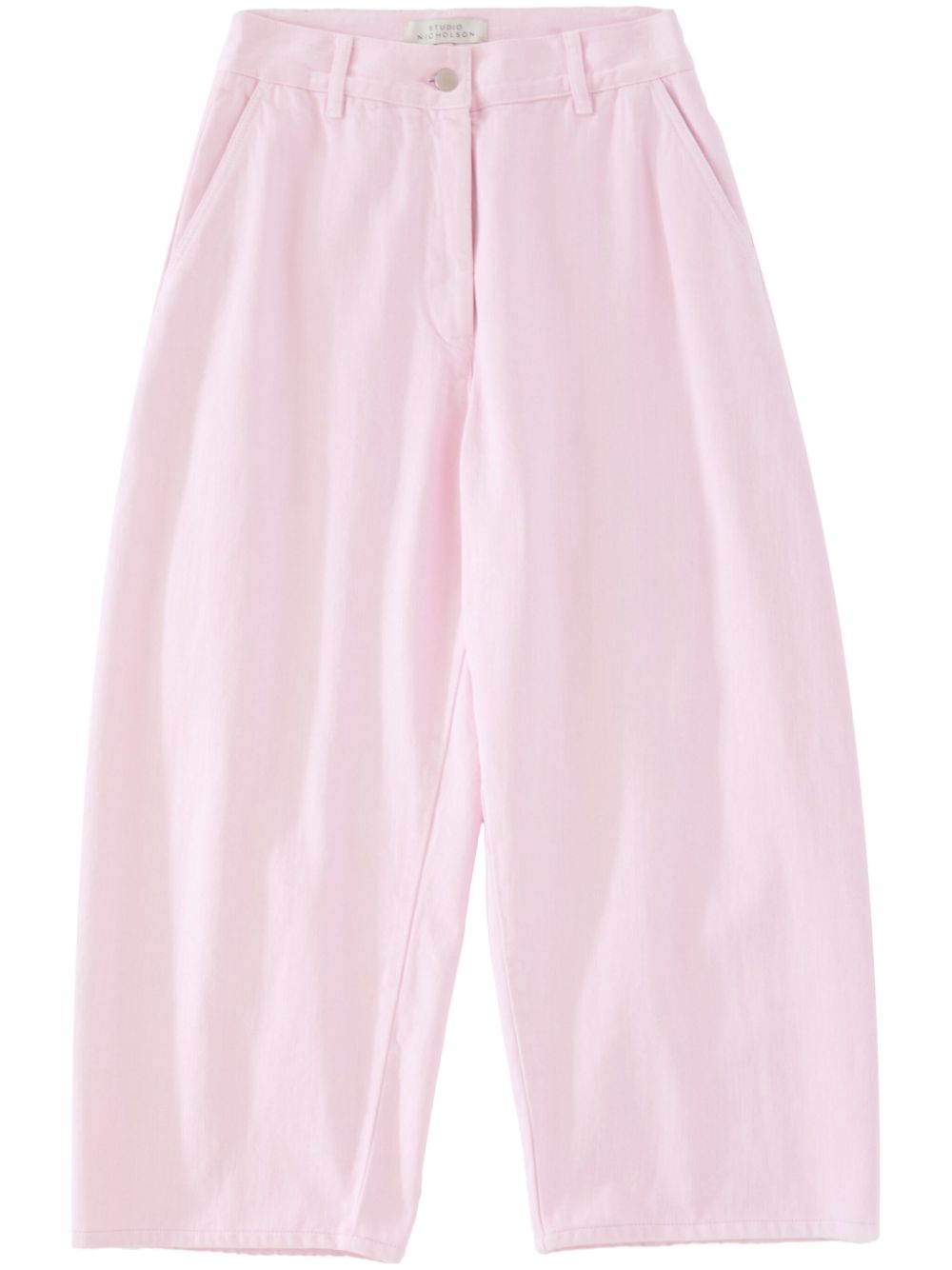 Studio Nicholson Chalco straight-leg trousers - Pink