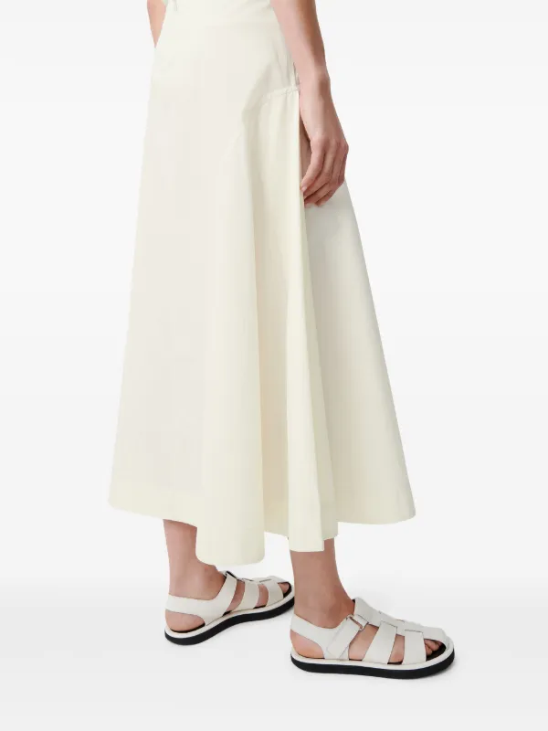 スカート STUDIOTABLE : 25SS / SCOTCH KNIT SKIRT (WHITE) Studio Nicholson Centro Skirt | Neutrals | FARFETCH