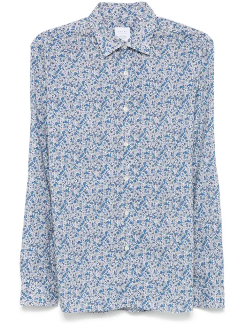 Xacus floral-print shirt