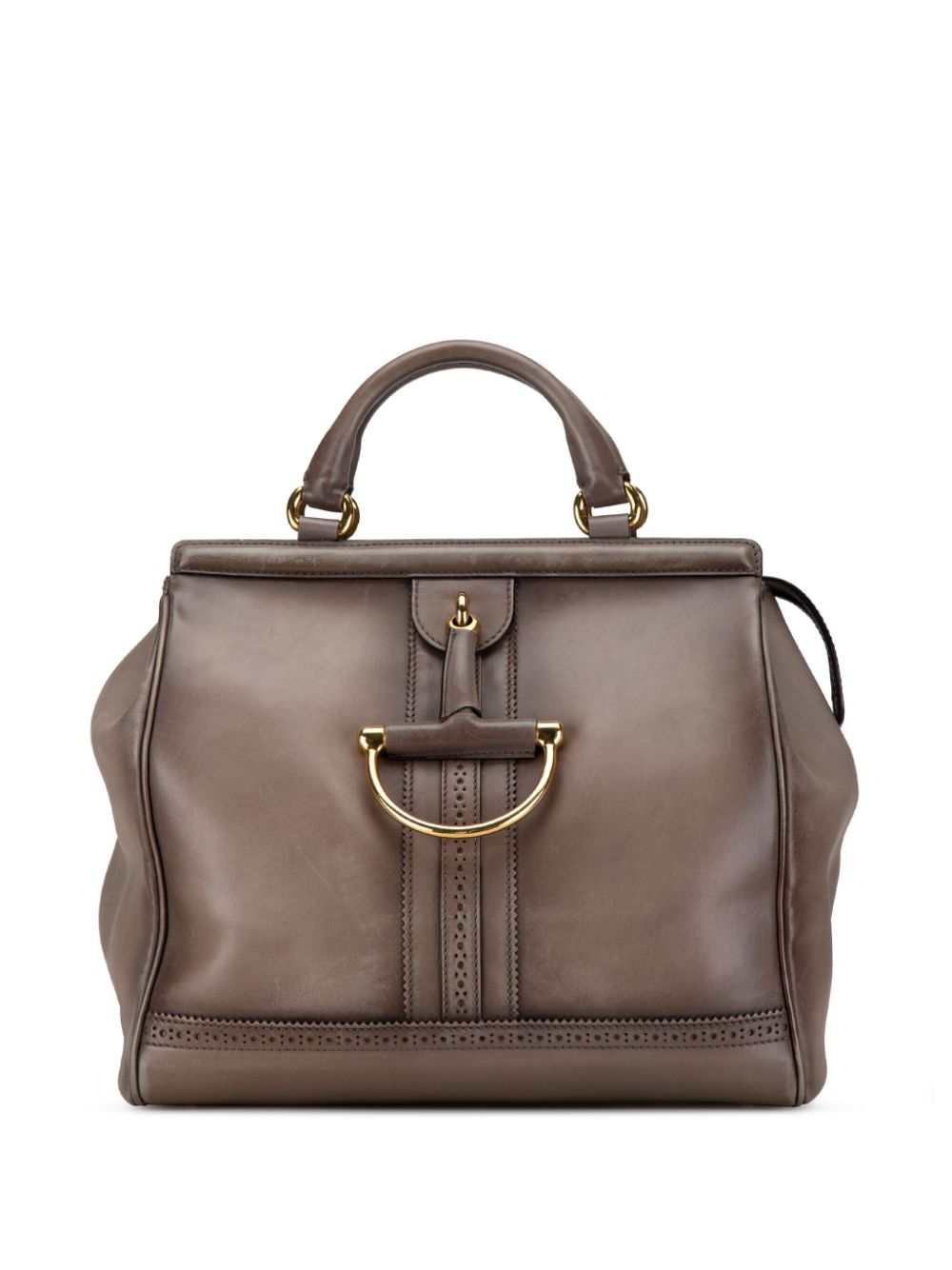 2000-2015 Duilio Brogue Horsebit handbag