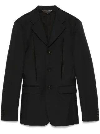 Comme Des Garçons Homme Plus カットアウト ジャケット | ブラック