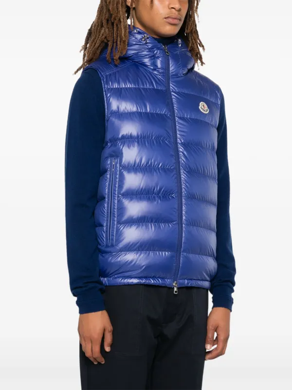 【当店限定販売】 Moncler Barant FARFETCH | Blue | Gilet ジャケット・アウター