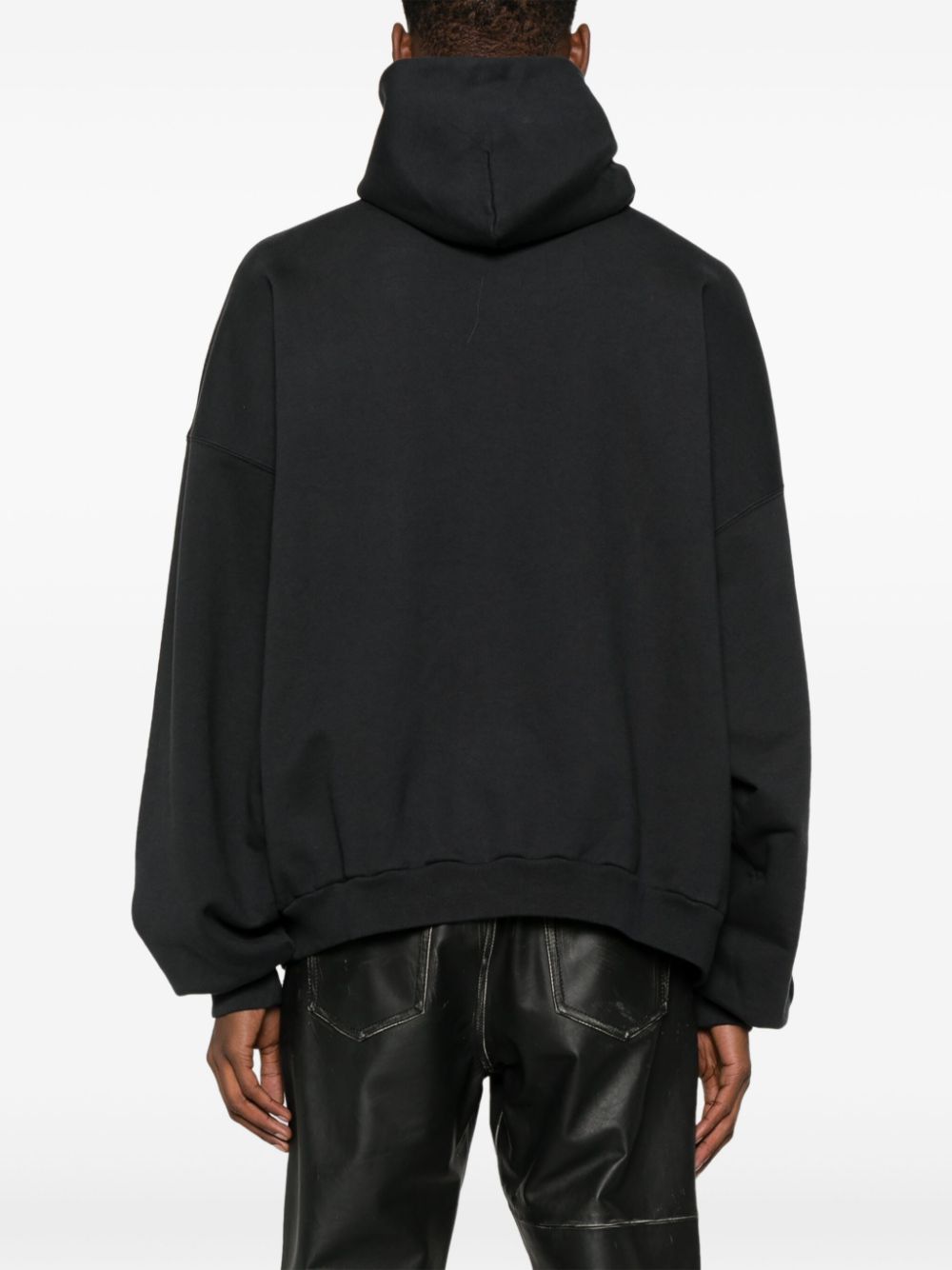 Balenciaga text-print hoodie Men