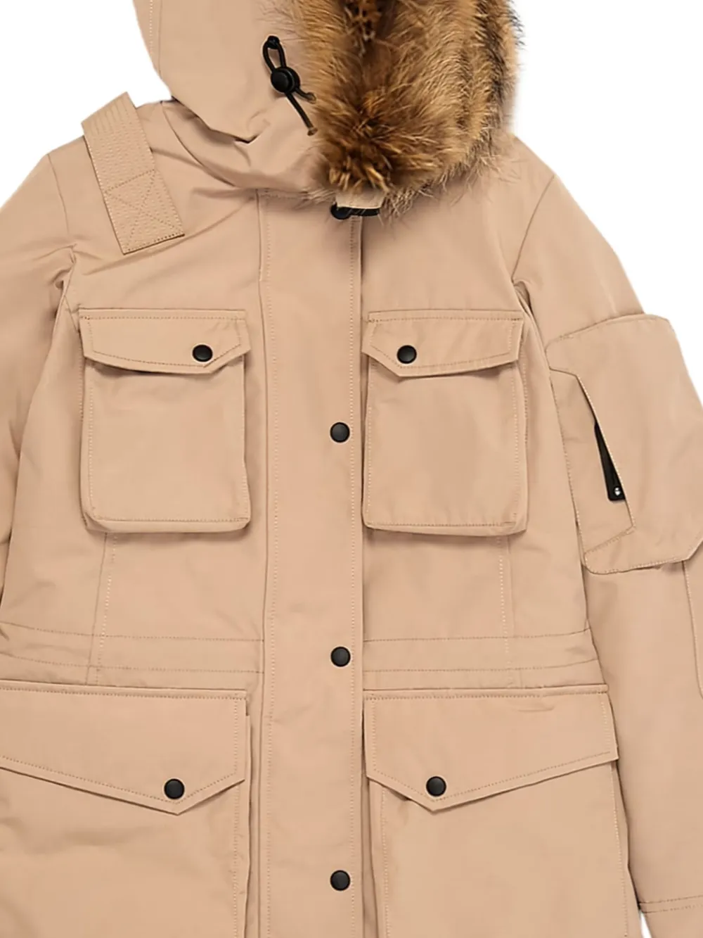 ARCTIC EXPLORER fur-trimmed multi-pocket coat | Parkas | Image 2