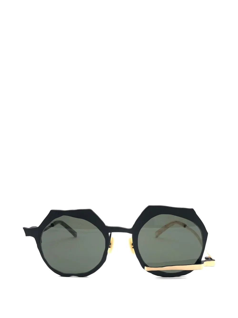 MASAHIROMARUYAMA geometric-frame sunglasses - Nero