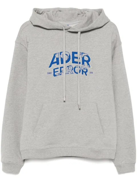 Ader Error logo-embroidered hoodie