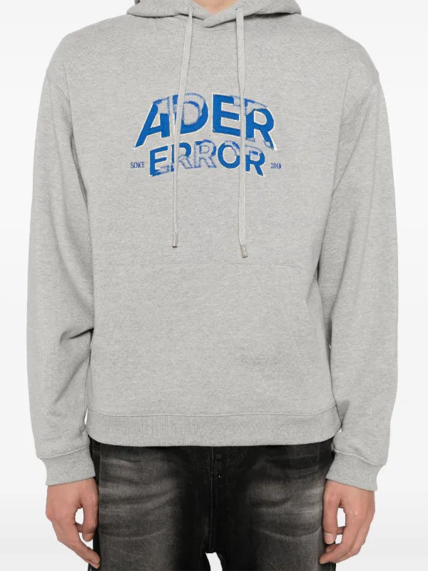 Ader Error ロゴ パーカー | グレー | FARFETCH JP