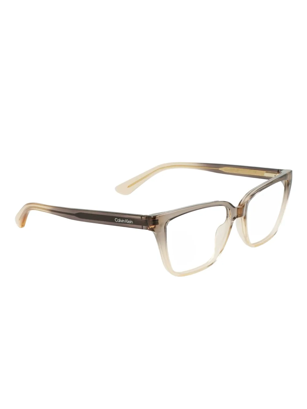 Calvin Klein rectangle-frame glasses | Image 2