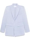 Alex Perry satin crepe blazer - Blue
