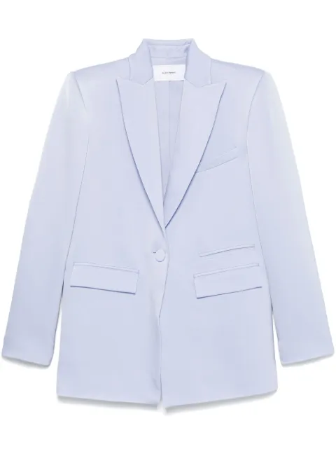 Alex Perry satin crepe blazer