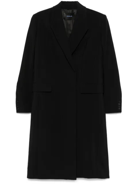 Mugler abrigo con botones