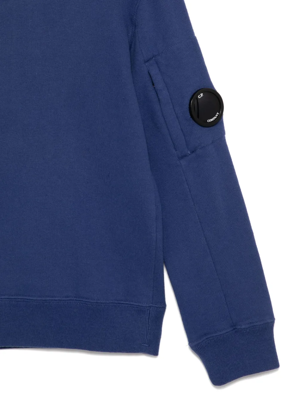 C.P. Company Kids Sweater met Lens-detail Blauw