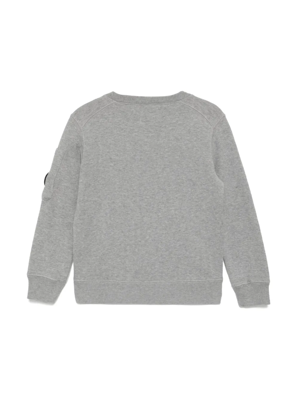 C.P. COMPANY DIAGONAL FLEECE LOGO SWEATSHIRT