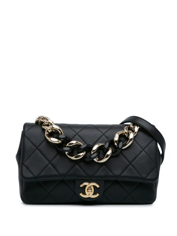 Chanel flap bag with top handle 2019 deals