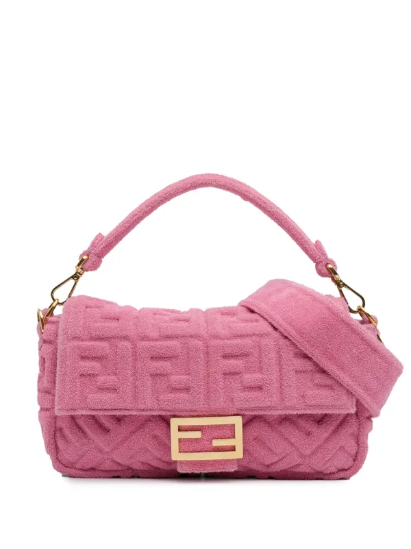 Fendi cloth baguette sale