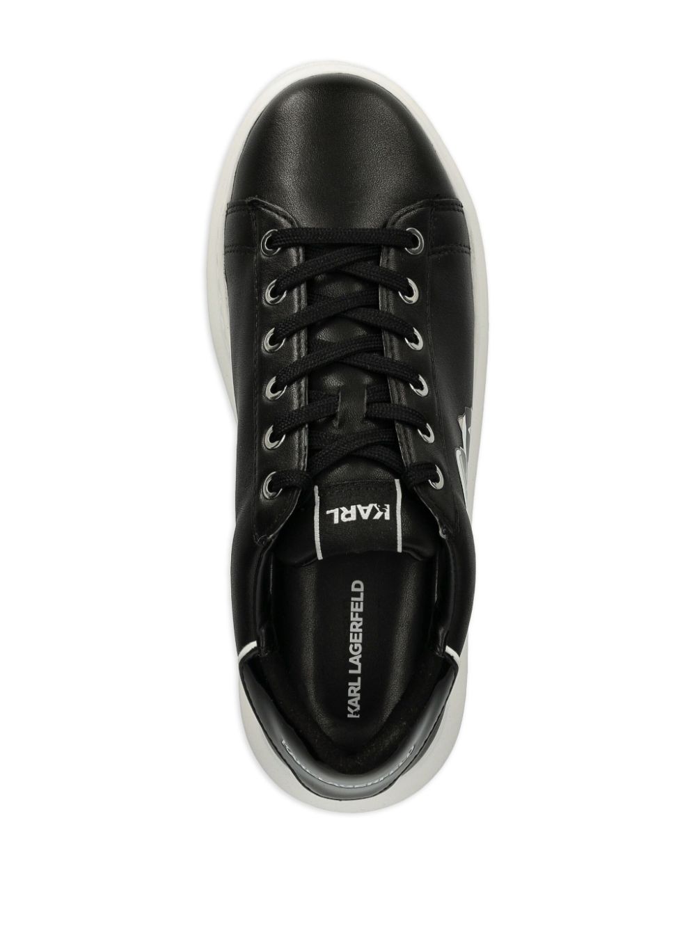 Karl Lagerfeld Kapri Twin leather sneakers Black