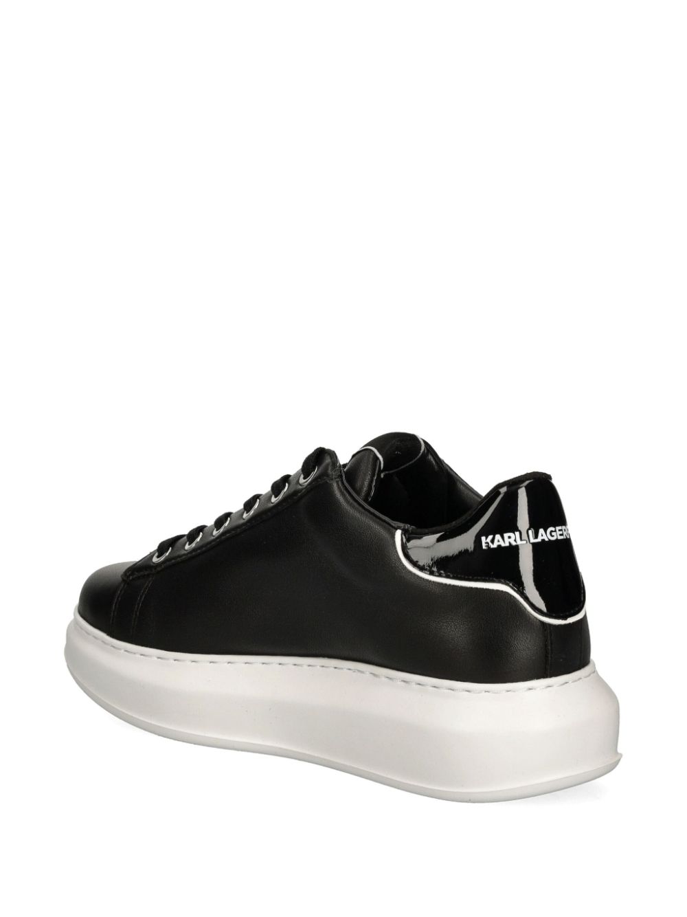 Karl Lagerfeld Kapri Twin leather sneakers Black