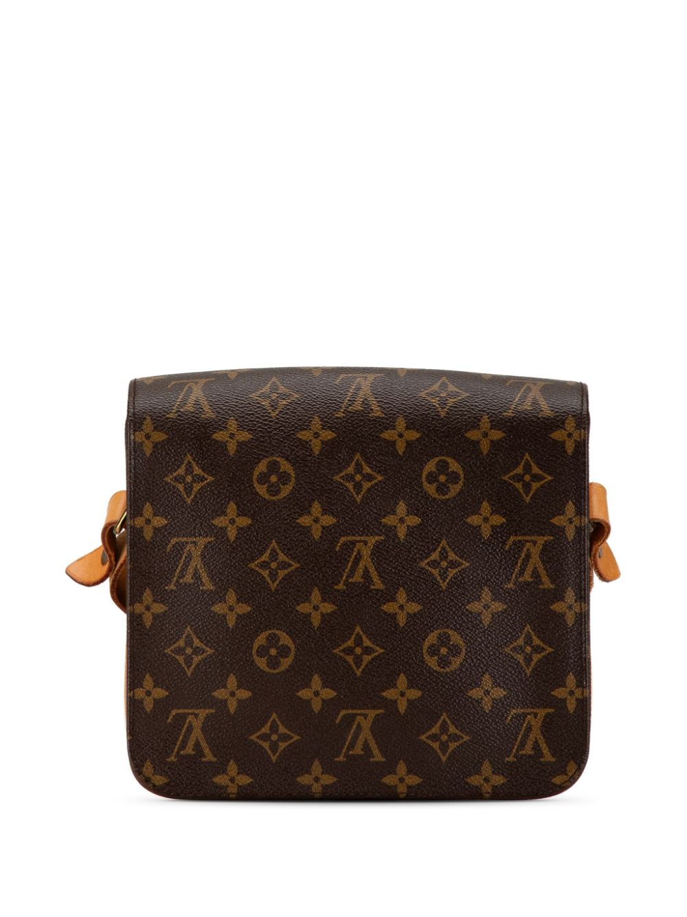 Louis Vuitton Pre-Owned 1980s Cartouchiere MM crossbodytas met monogram - Bruin