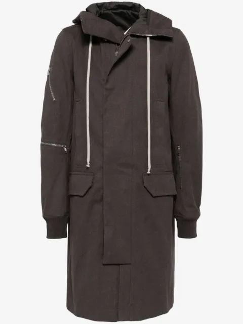 Rick Owens hooded coat
