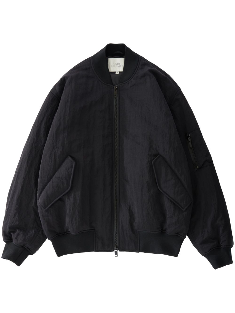 Studio Nicholson Leroy bomber jacket – Black