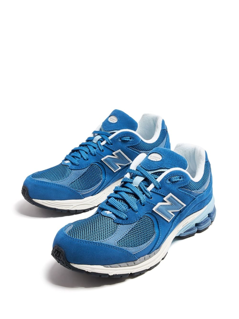 Shop New Balance Logo Sneakers In Blau