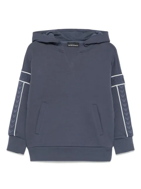 Emporio Armani Kids هودي بنقش شعار الماركة