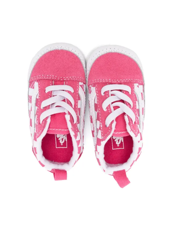 Vans Kids Old Skool pre walkers Pink FARFETCH NZ