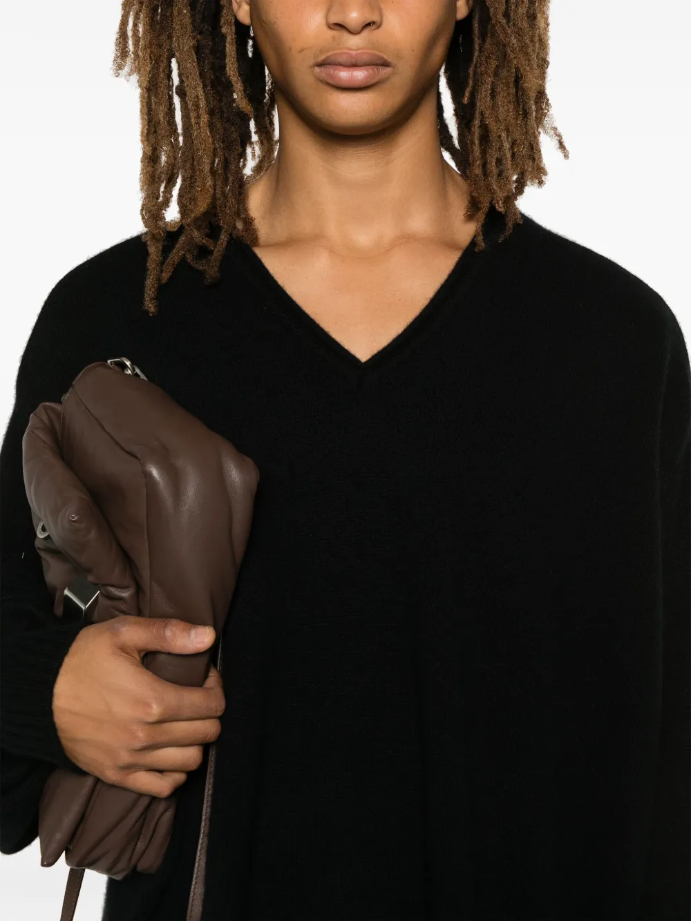 extreme cashmere Nº376 Club trui Zwart