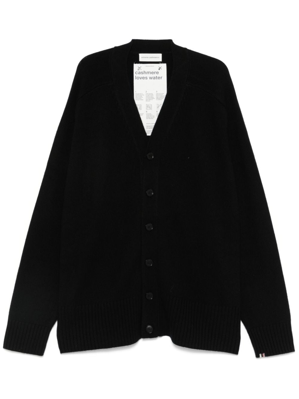 extreme cashmere Cardigan Nº 378 Taurus - Nero