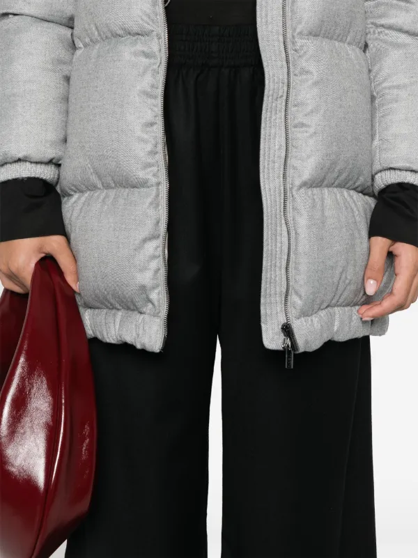 Fabiana Filippi Amelia フランネルパンツ | ブラック | FARFETCH JP