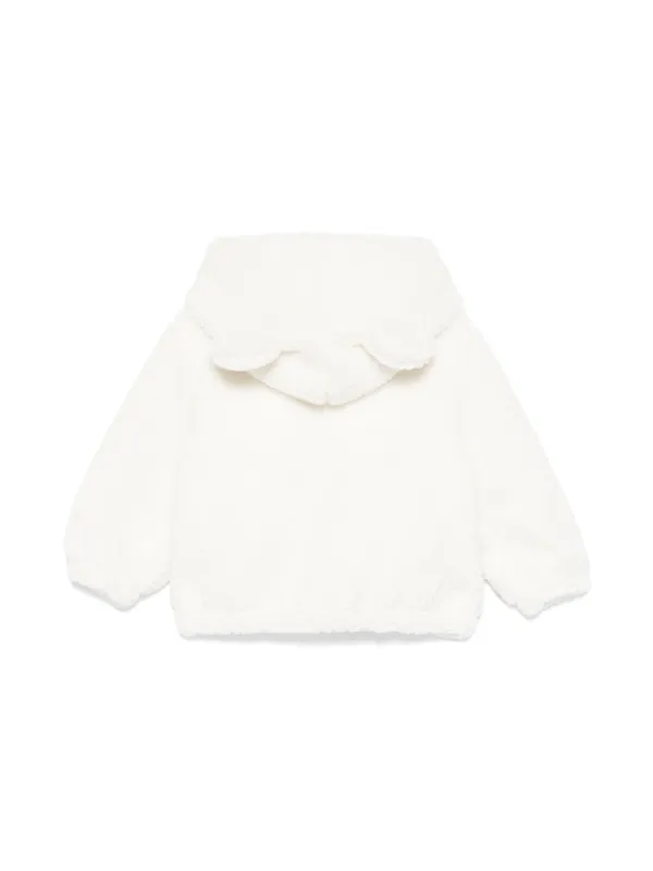 Moschino Kids ムートンスタイル ジャケット | ホワイト